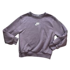 Girl's Nike Sweatshirt sz 5-6 Purple Activewear